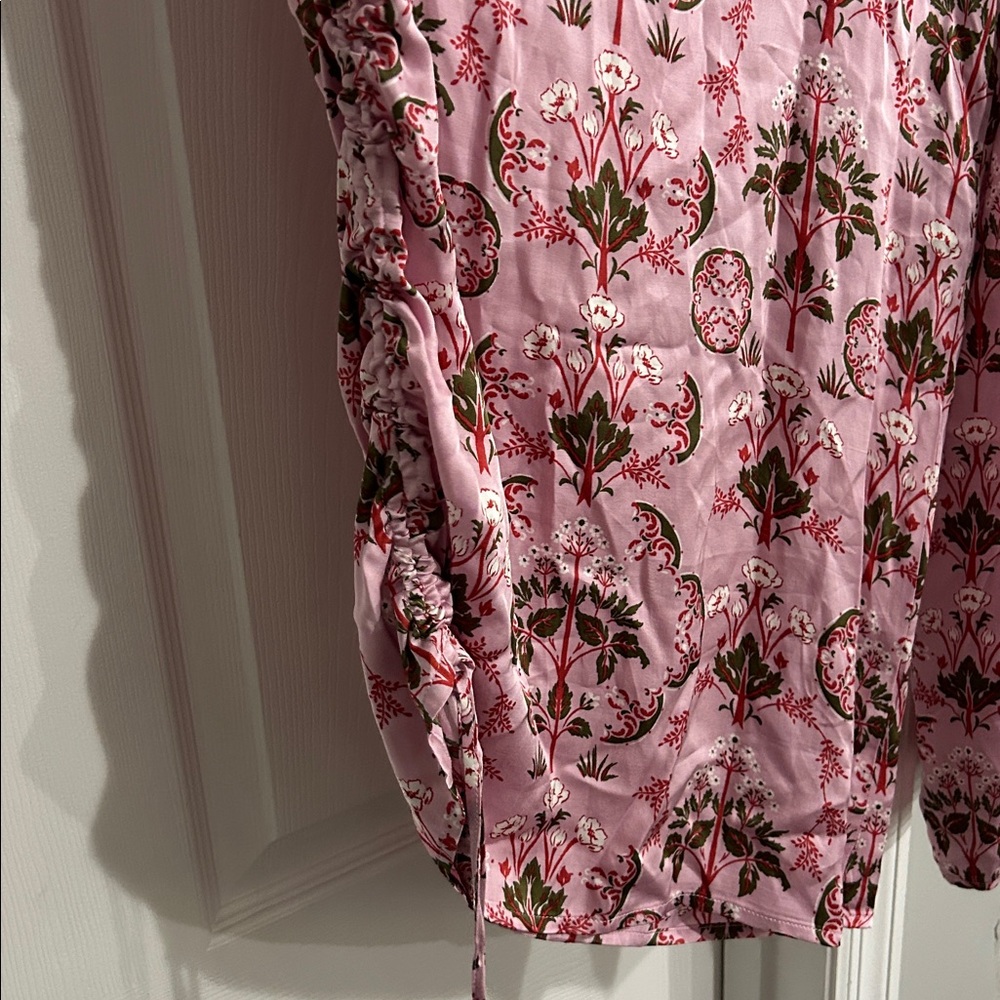 Anthropologie Silky Wide Leg Harem Pants Pajama Loungewear Bottoms Size XS - Picture 5 of 12